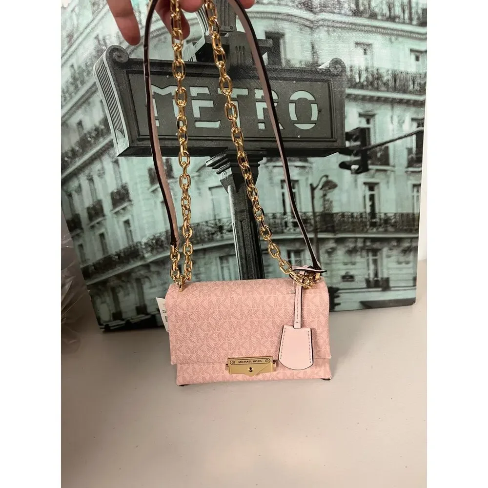 Michael Kors 35F2G0EC5B Cece Small Logo Shoulder Bag - Picture 7 of 9